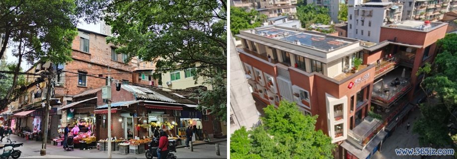 “小石集”改进前(左)与改进后(右)。受访者供图